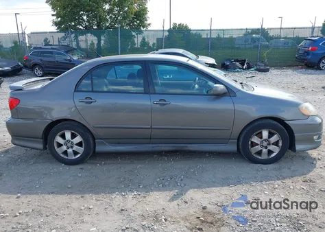 2008 Toyota Corolla S z USA, uszkodzony, nr VIN 2T1BR32E48C904377